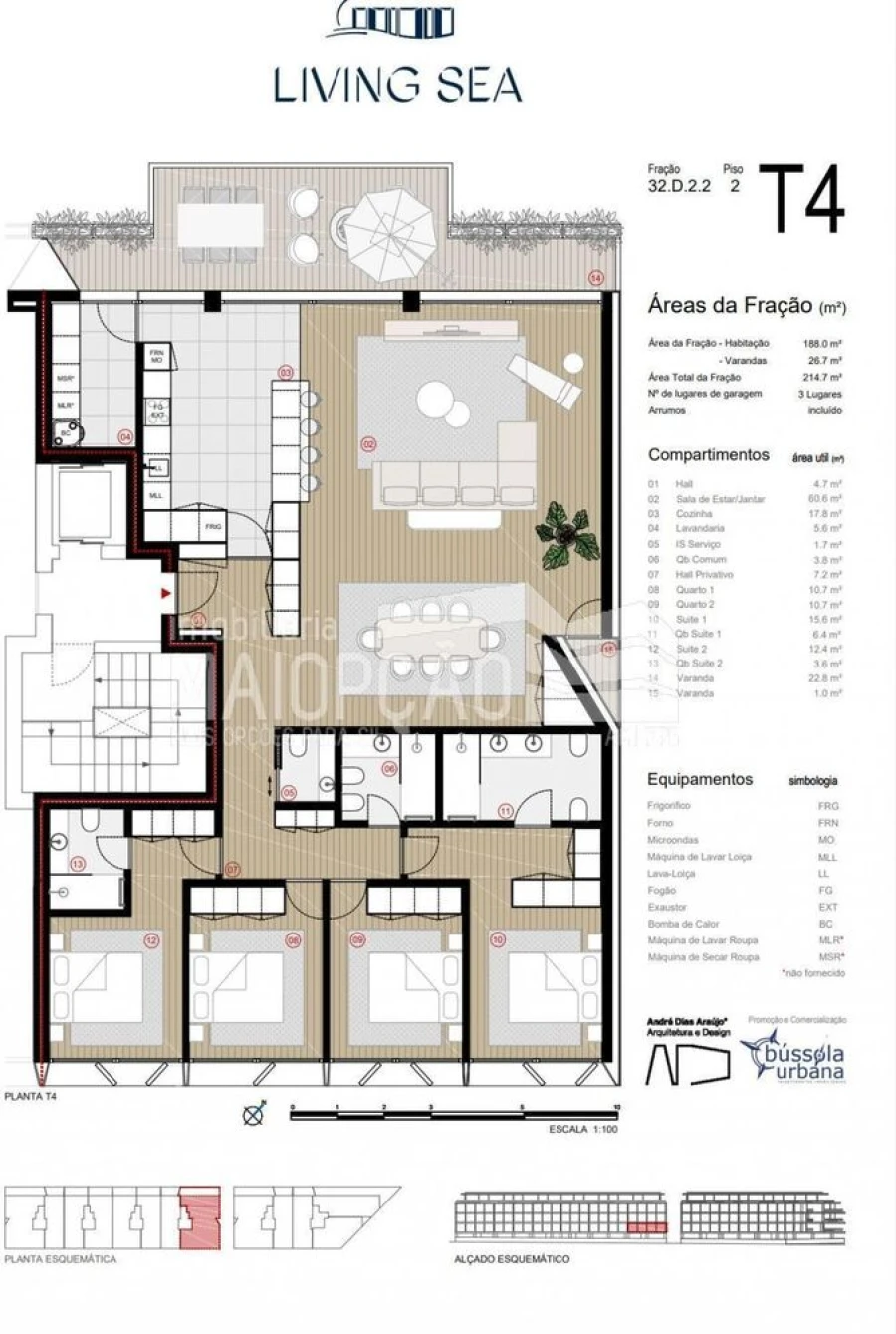 Apartamento T4 para Venda em Canidelo Foto 22