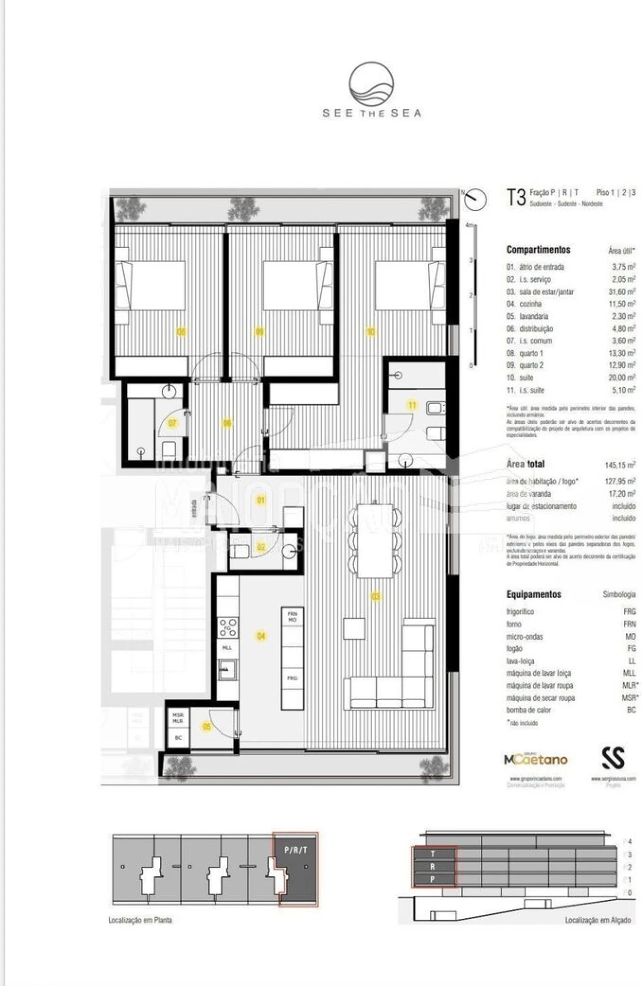 Apartamento T3 para Venda em Canidelo Foto 14