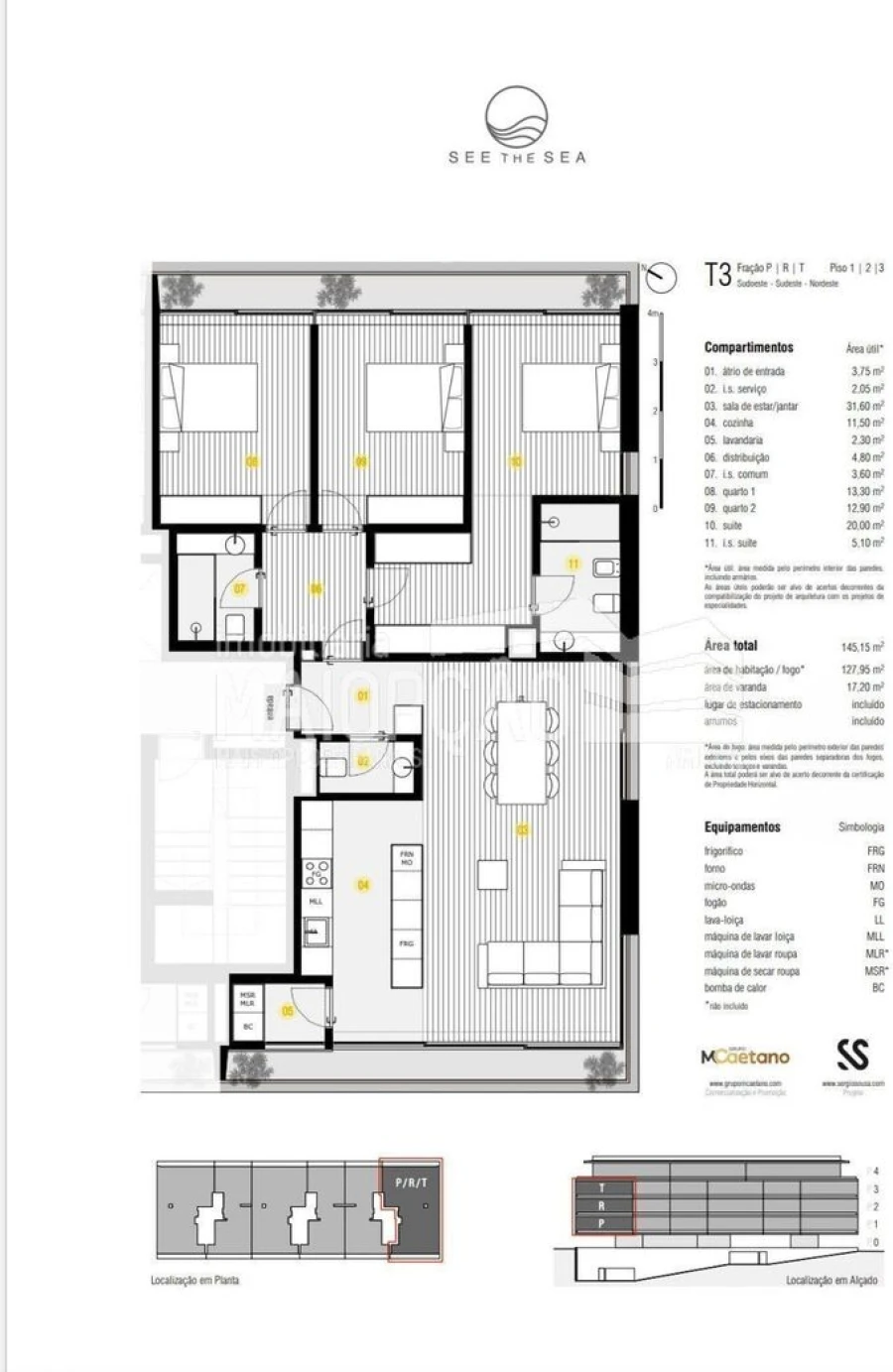 Apartamento T3 para Venda em Canidelo Foto 14
