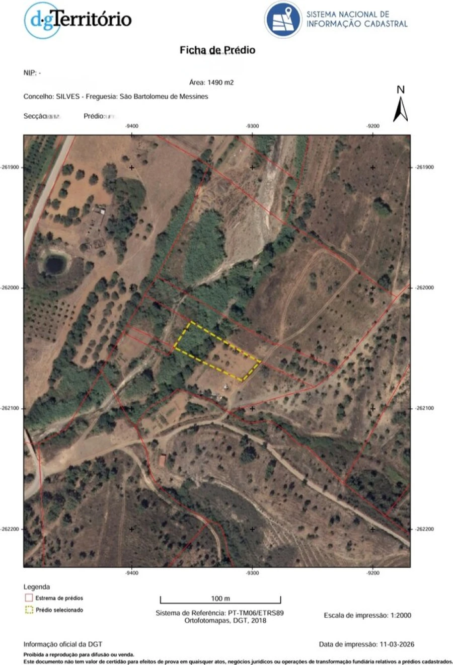 Terreno para Venda em São Bartolomeu de Messines Foto 4