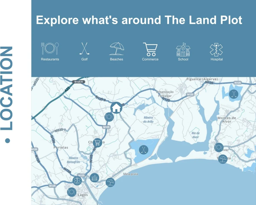 Terreno para Venda em Odiaxere Foto 7