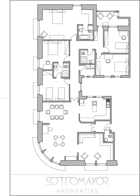 Apartamento T5 para Venda em Avenidas Novas