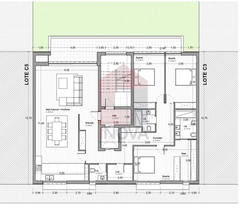 Apartamento T3 para Venda em Vila Verde e Barbudo Foto 18