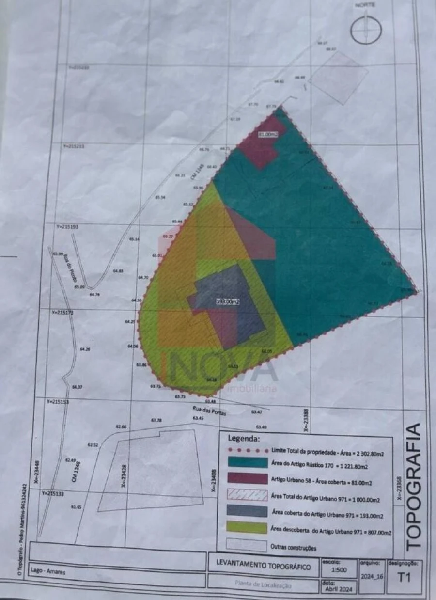 Moradia T4 para Venda em Lago Foto 67