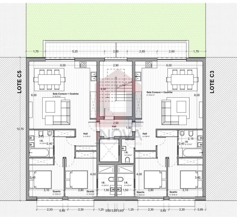 Apartamento T2 para Venda em Vila Verde e Barbudo Foto 18