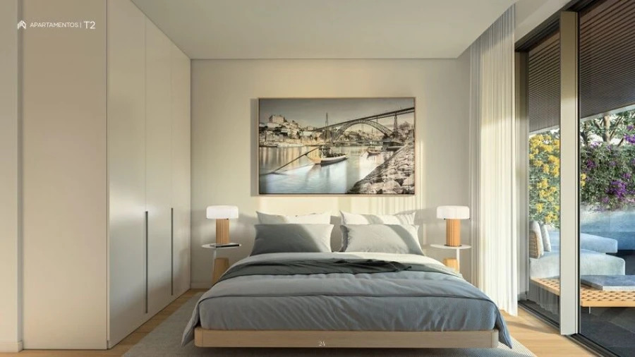 Apartamento T2 para Venda em Canidelo Foto 5