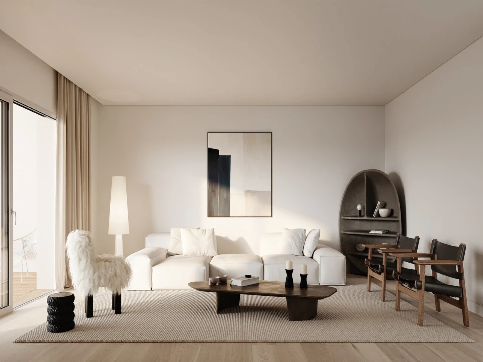 Apartamento T3 para Venda em Carcavelos e Parede Foto 4