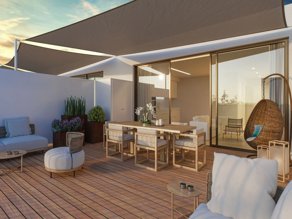 Apartamento T1 para Venda em Santa Luzia Foto 1