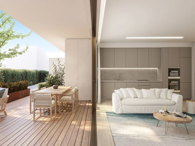 Apartamento T2 para Venda em Santa Luzia Foto 3