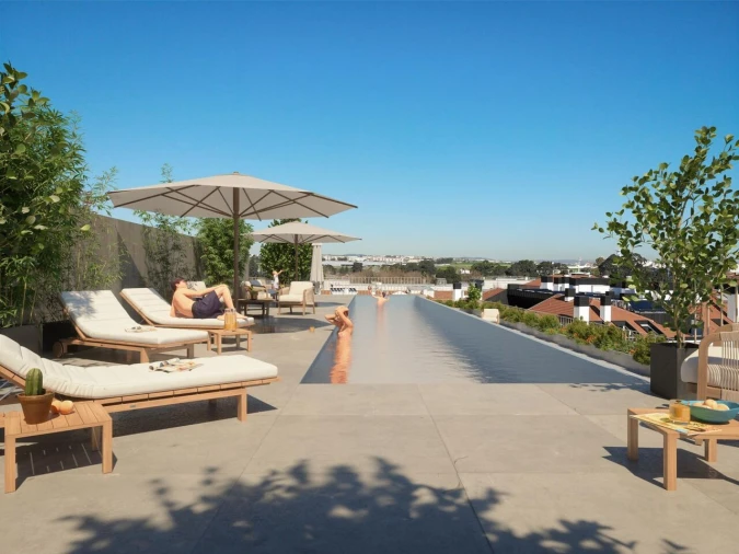 Apartamento T2 para Venda em Alvalade Foto 16