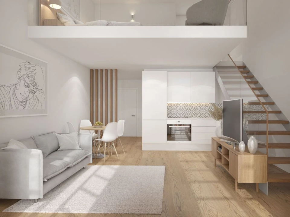 Apartamento T1 para Venda em Santa Marinha e São Pedro da Afurada Foto 2