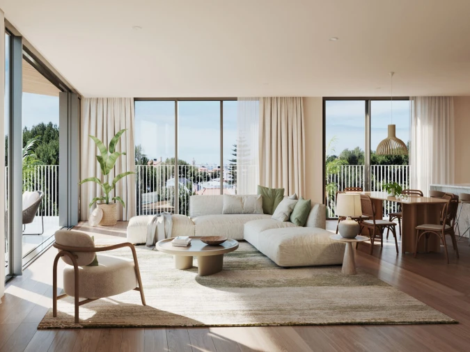 Apartamento T3 para Venda em Carcavelos e Parede Foto 11