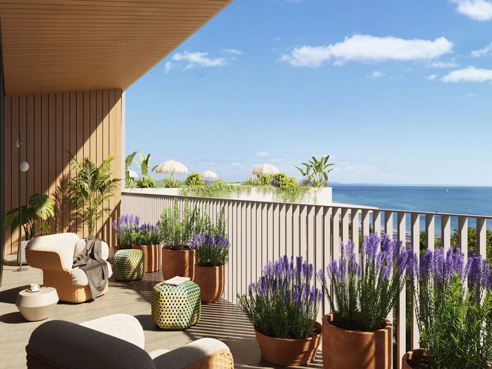 Apartamento T4 para Venda em Carcavelos e Parede Foto 6