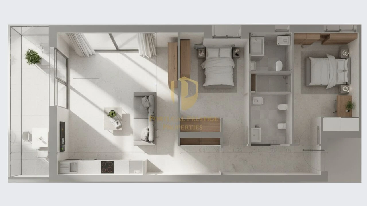 Apartamento T2 para Venda em Monte Gordo Foto 1