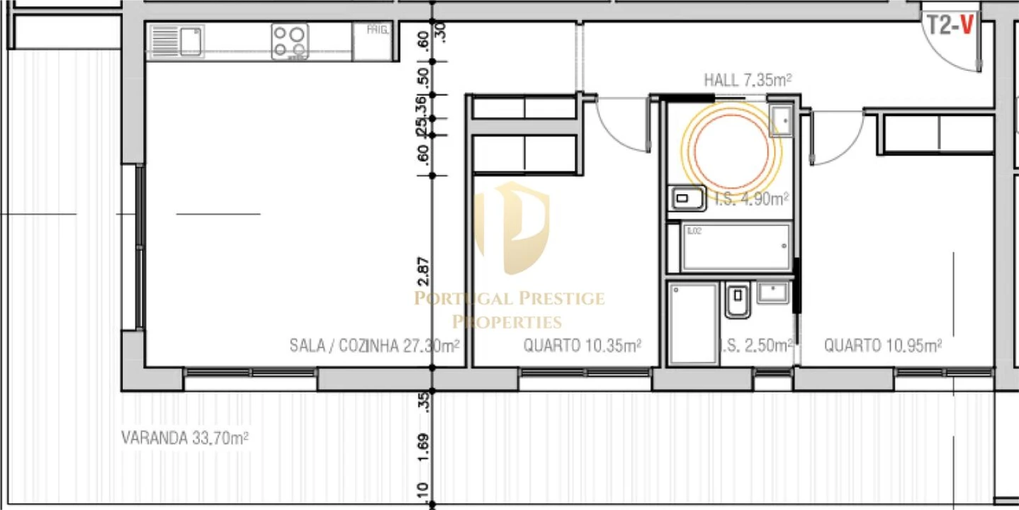 Apartamento T2 para Venda em Monte Gordo Foto 4