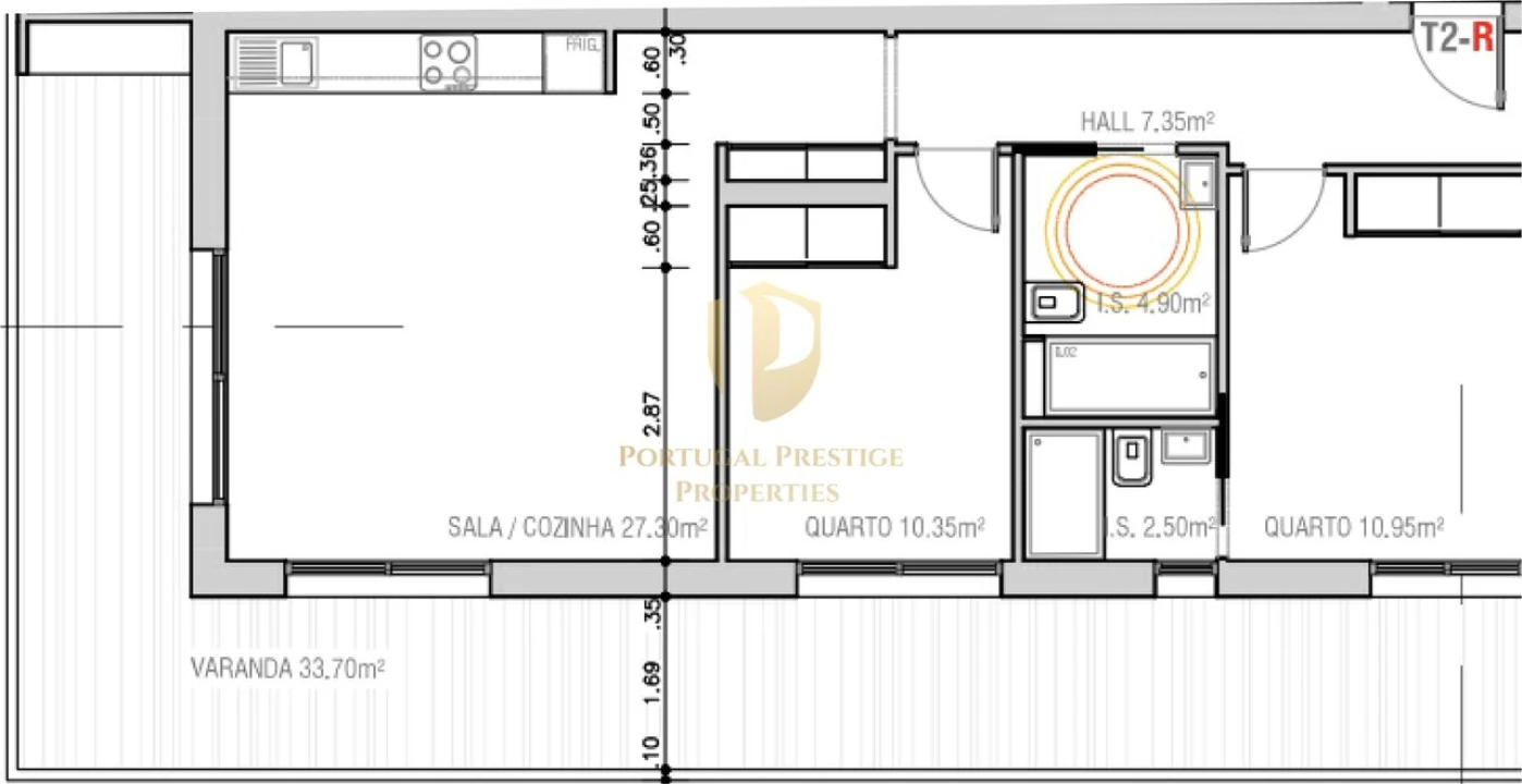 Apartamento T2 para Venda em Monte Gordo Foto 3