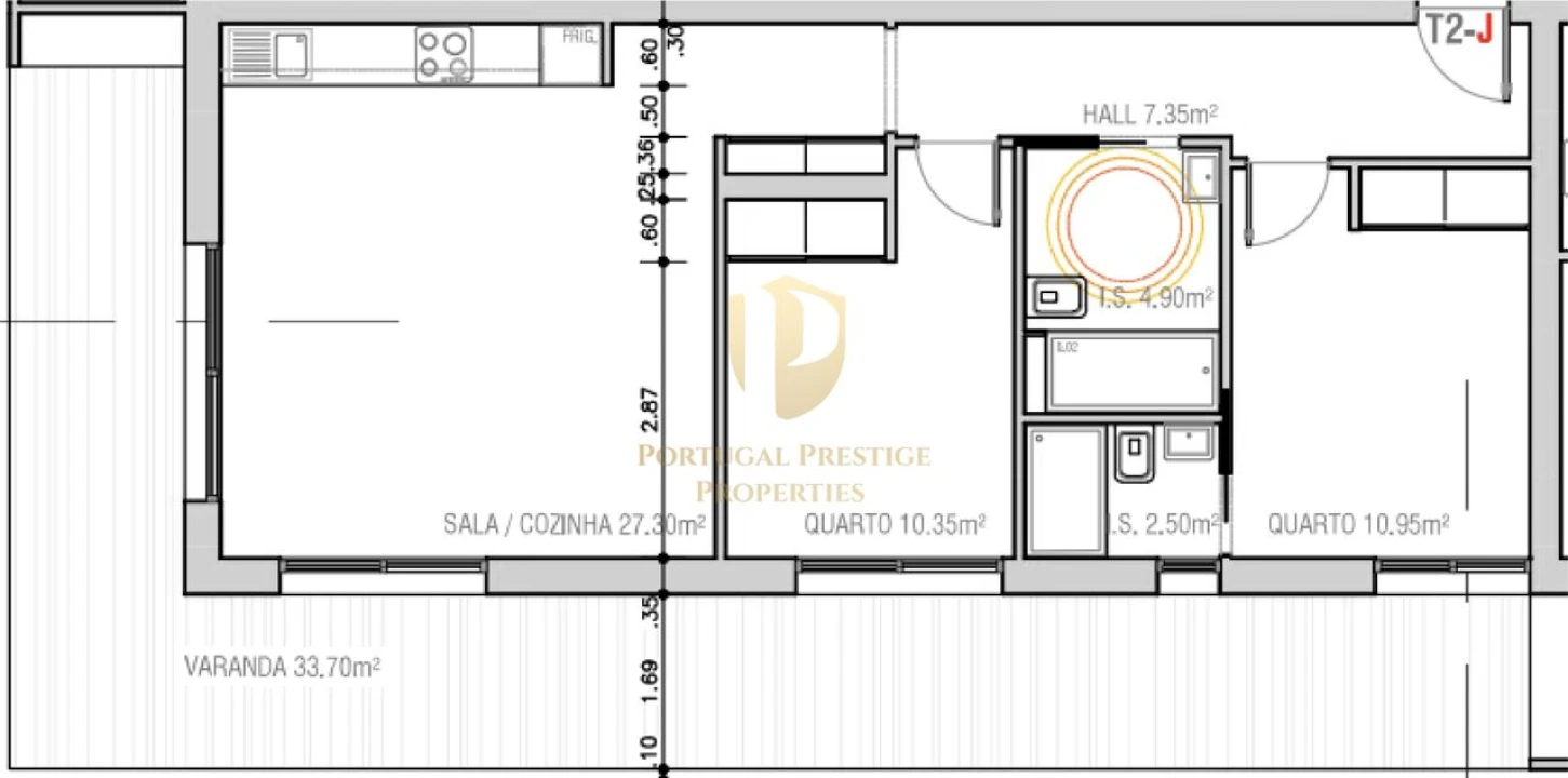 Apartamento T2 para Venda em Monte Gordo Foto 4