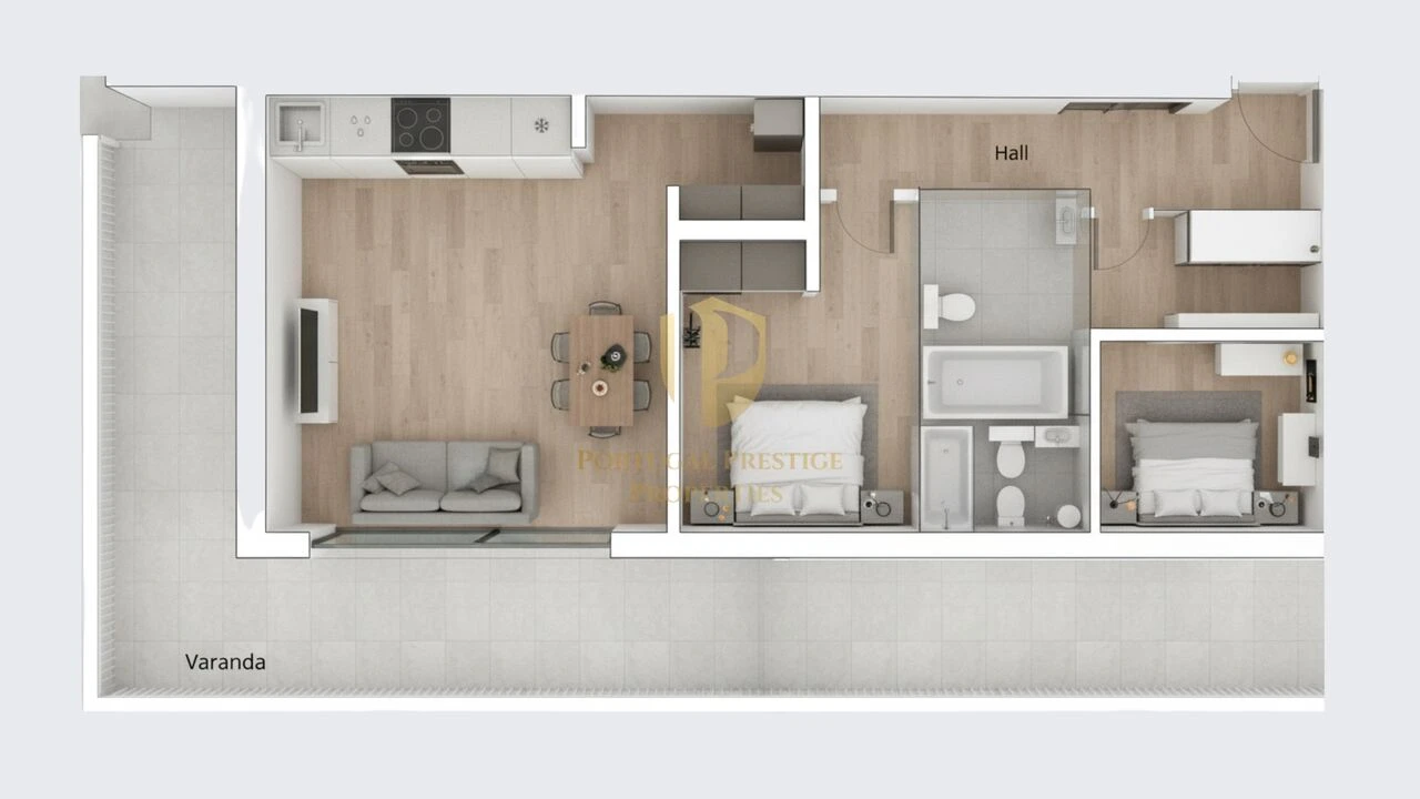 Apartamento T2 para Venda em Monte Gordo Foto 1