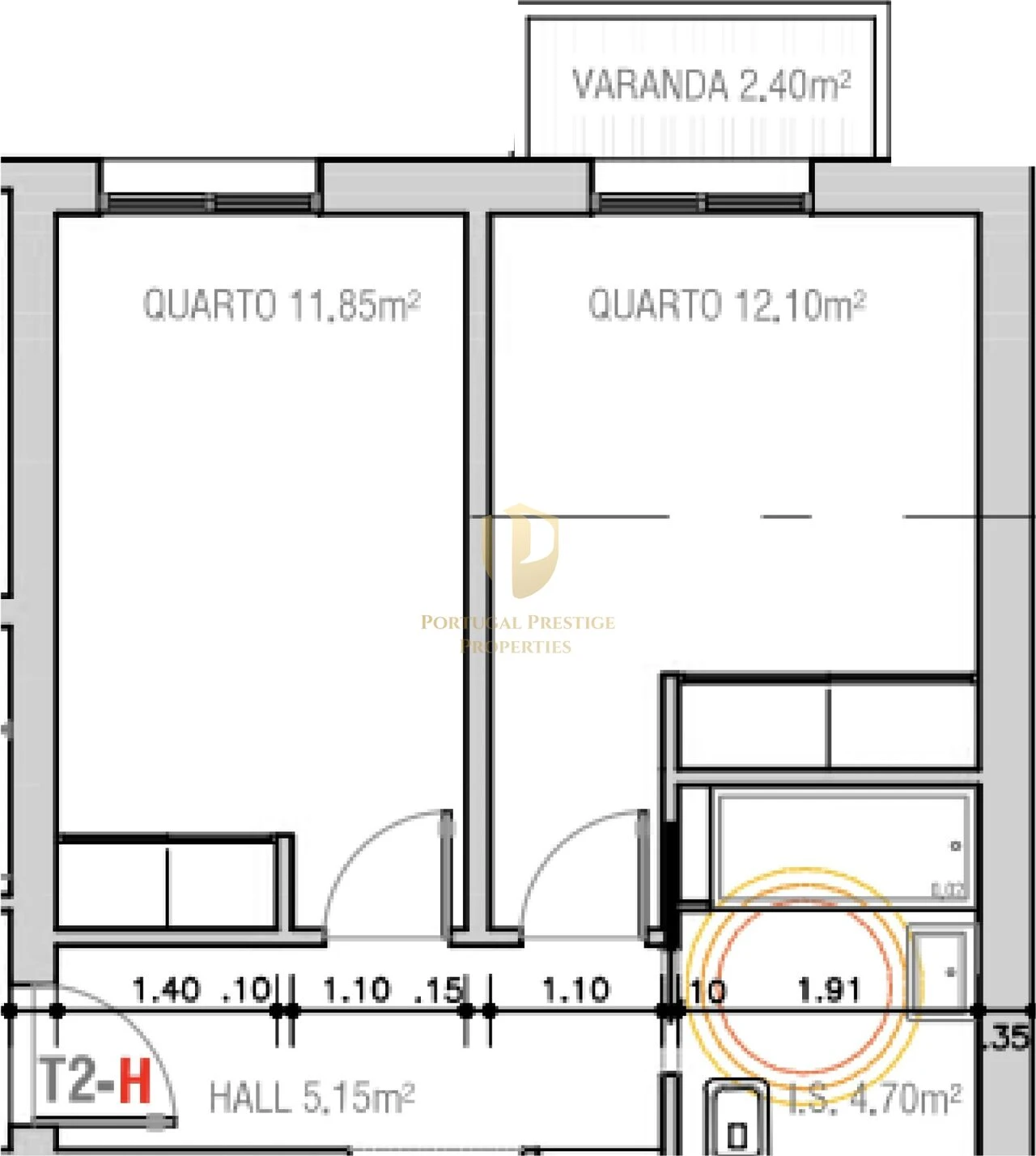 Apartamento T2 para Venda em Monte Gordo Foto 4