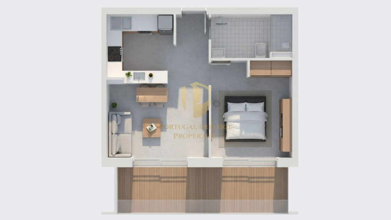 Apartamento T2 para Venda em Monte Gordo Foto 1