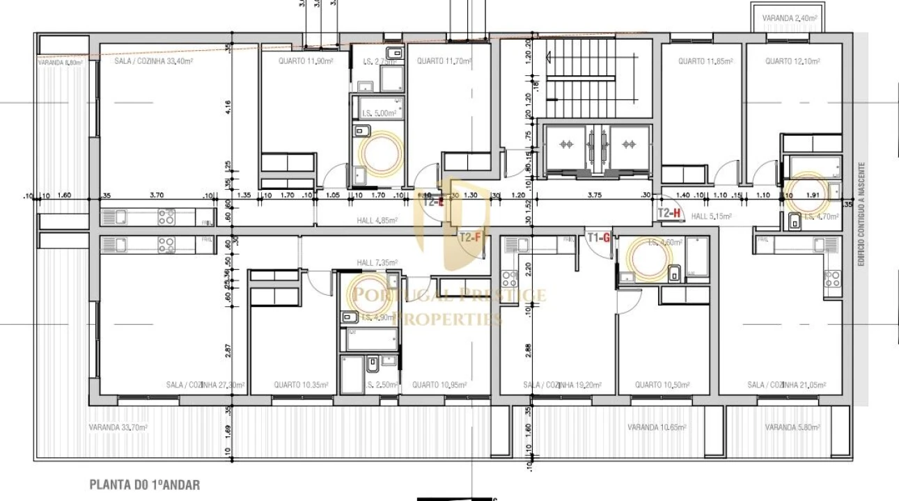 Apartamento T2 para Venda em Monte Gordo Foto 9