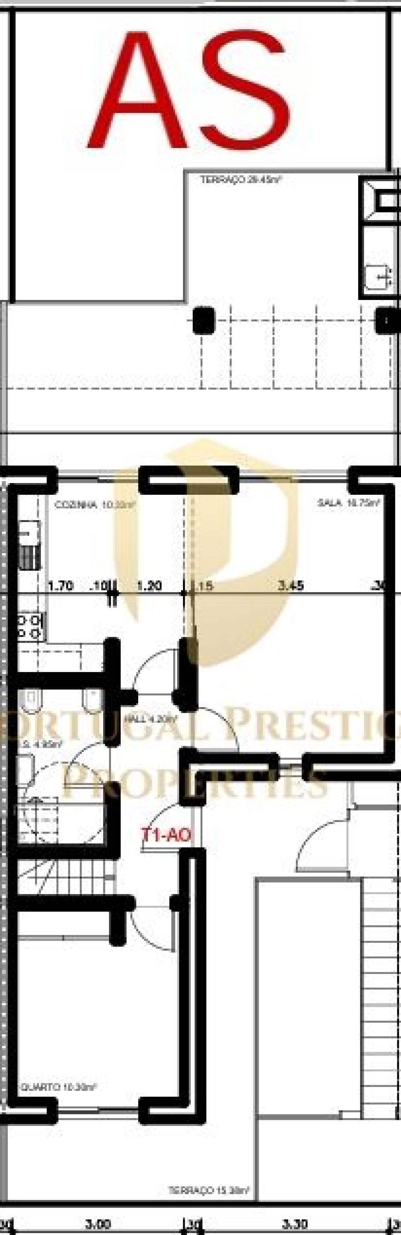 Apartamento T1 para Venda em Vila Nova de Cacela Foto 9