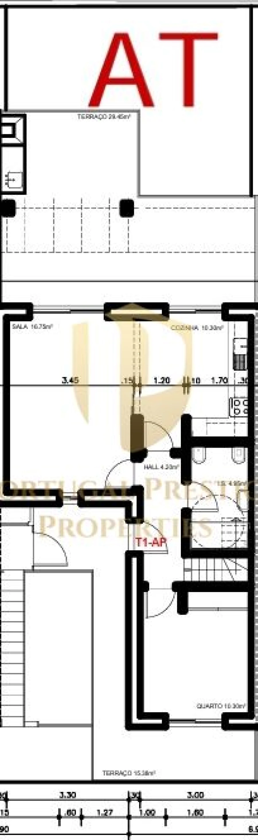 Apartamento T1 para Venda em Vila Nova de Cacela Foto 11