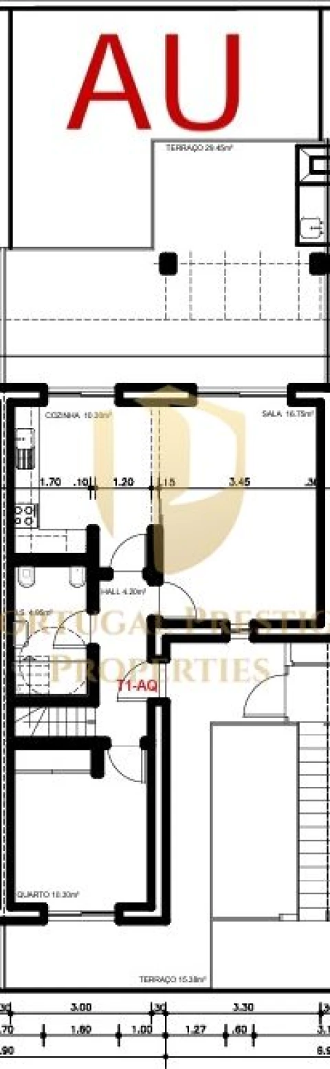 Apartamento T1 para Venda em Vila Nova de Cacela