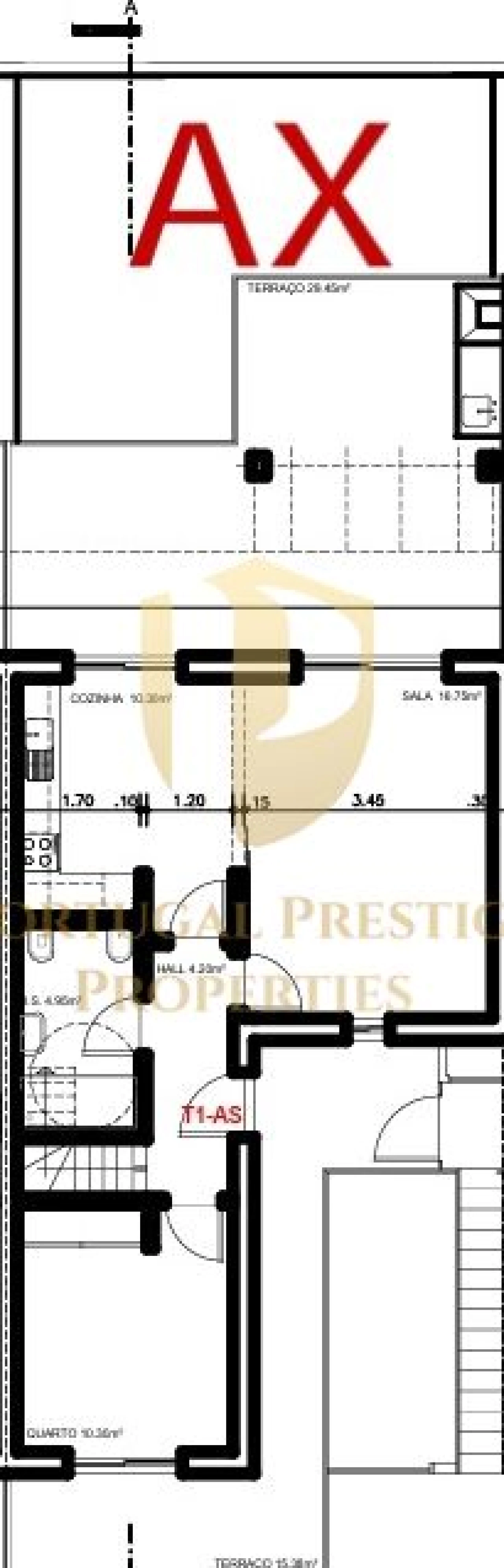 Apartamento T1 para Venda em Vila Nova de Cacela Foto 9