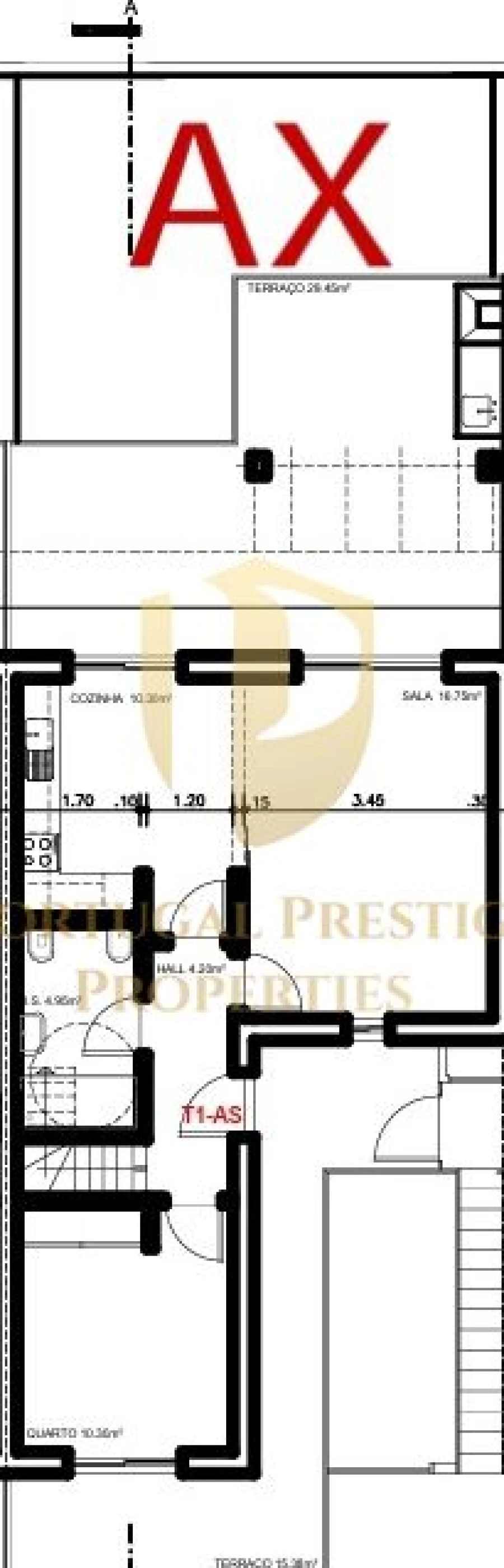 Apartamento T1 para Venda em Vila Nova de Cacela Foto 9