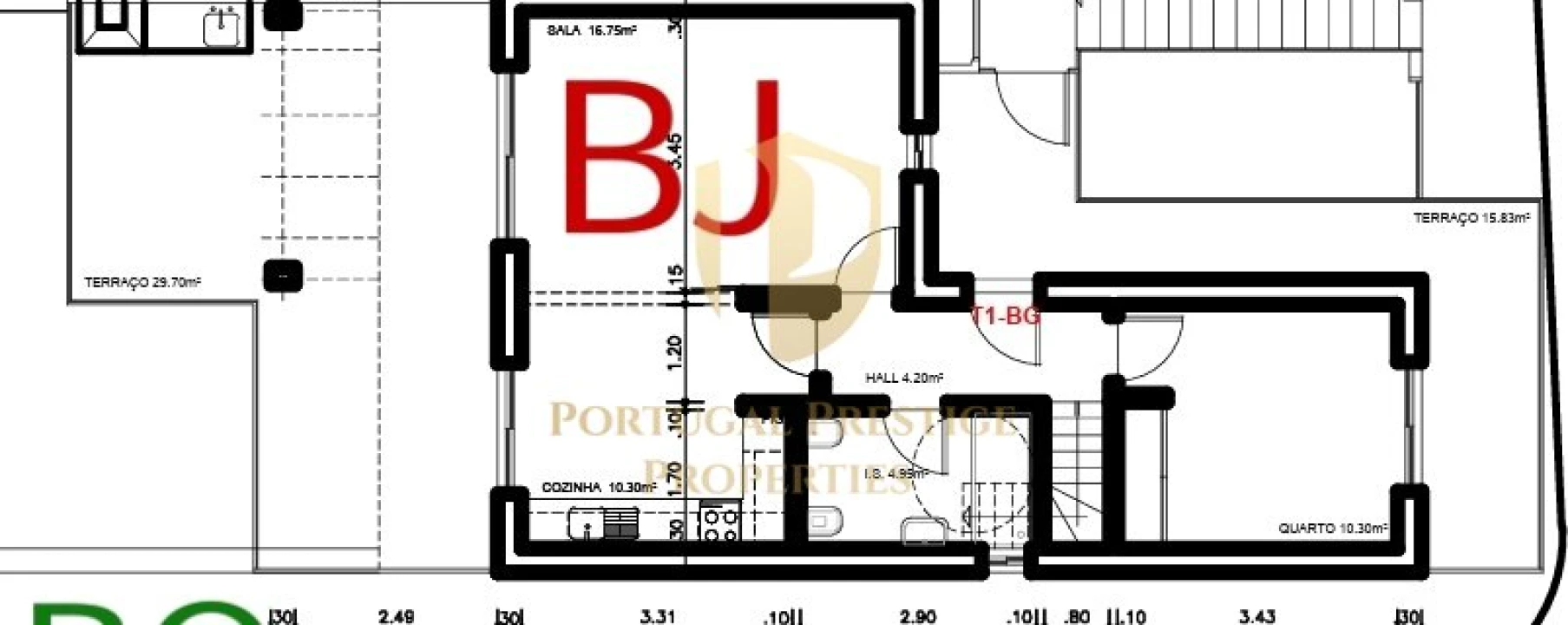 Apartamento T1 para Venda em Vila Nova de Cacela Foto 11