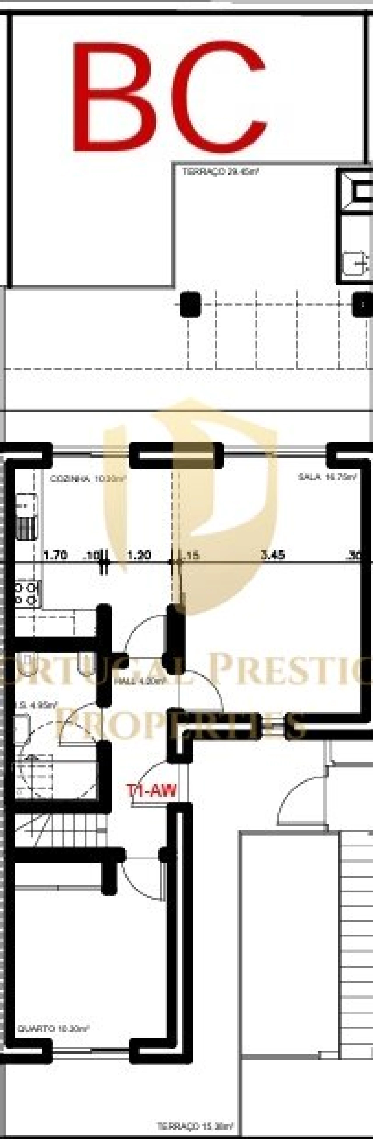 Apartamento T1 para Venda em Vila Nova de Cacela Foto 11