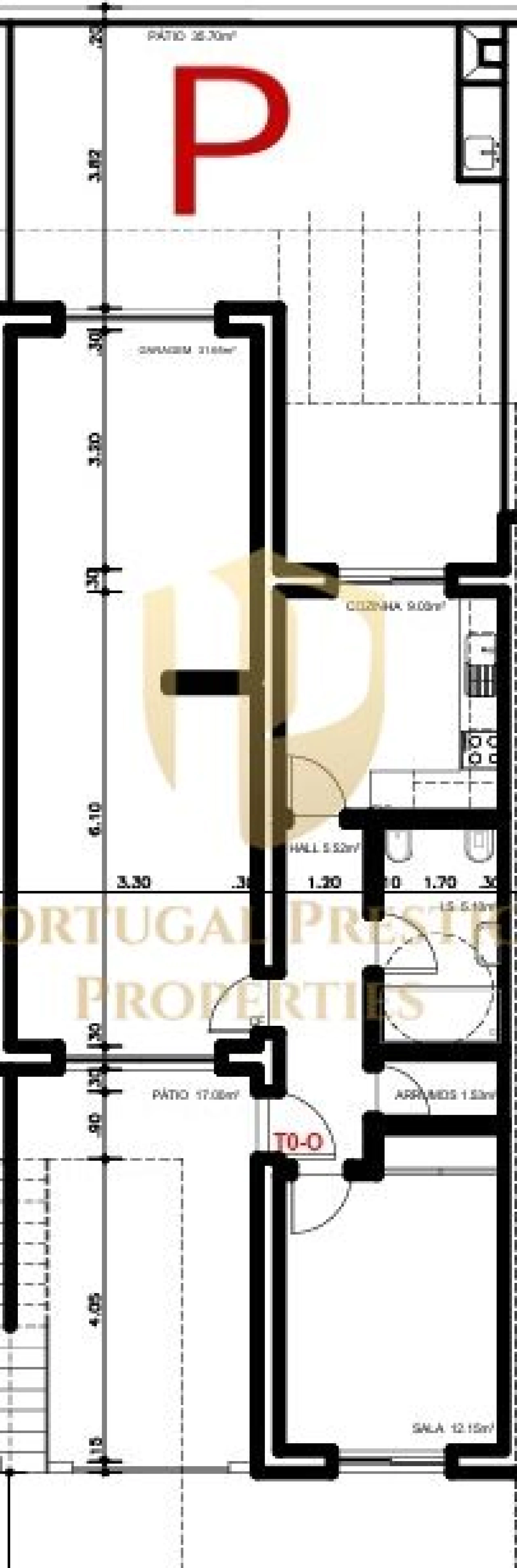 Apartamento T0 para Venda em Vila Nova de Cacela Foto 9