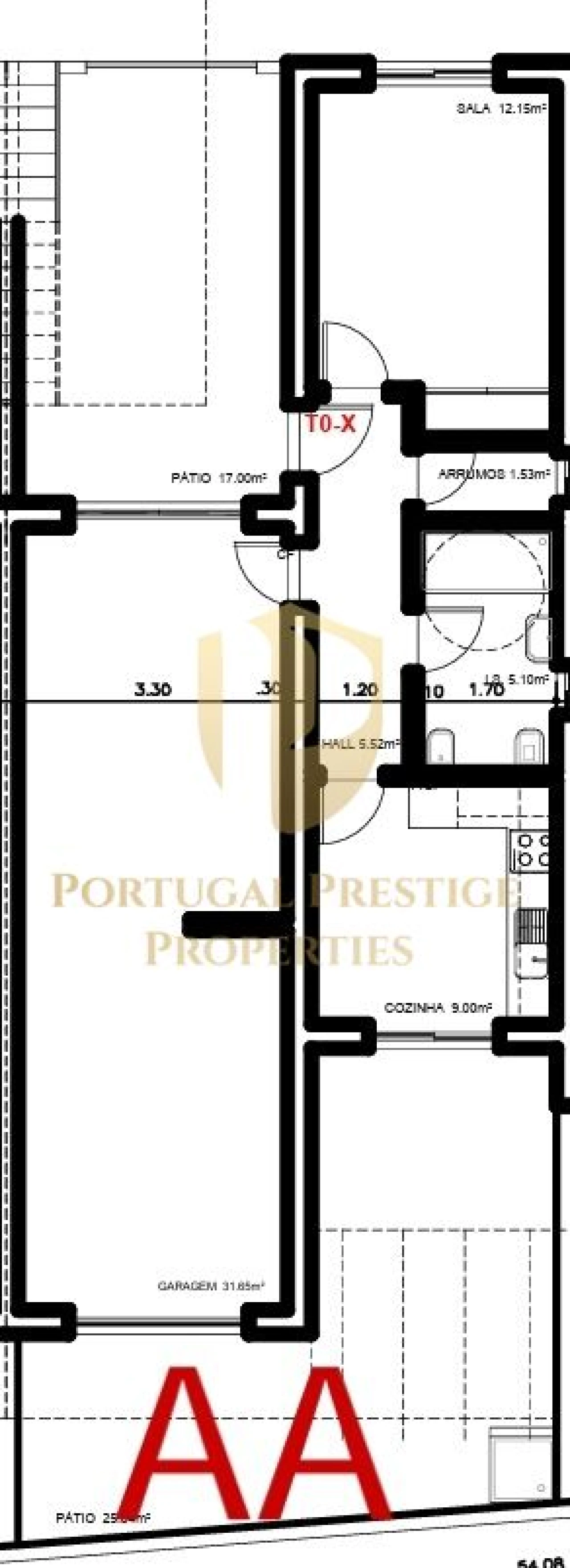 Apartamento T1 para Venda em Vila Nova de Cacela Foto 7