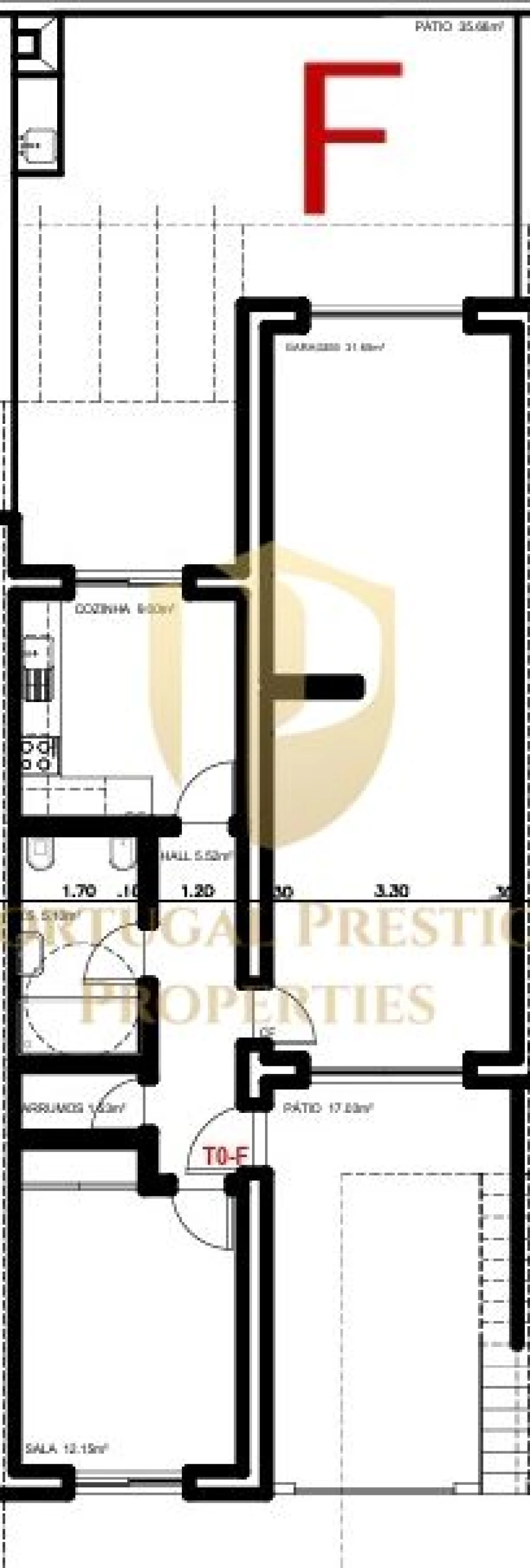 Apartamento T1 para Venda em Vila Nova de Cacela Foto 12