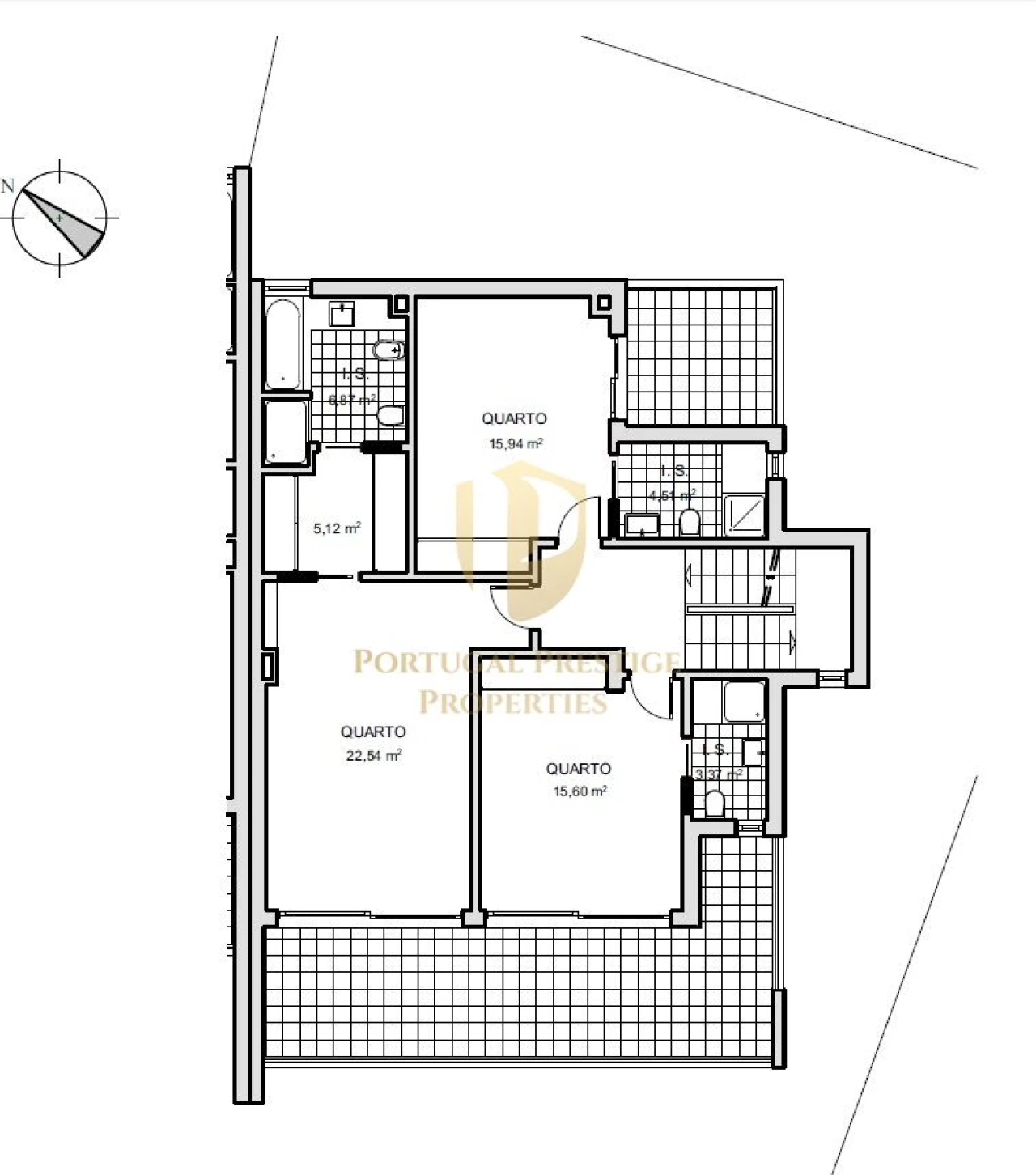 Moradia T3 para Venda em Santa Barbara de Nexe Foto 13