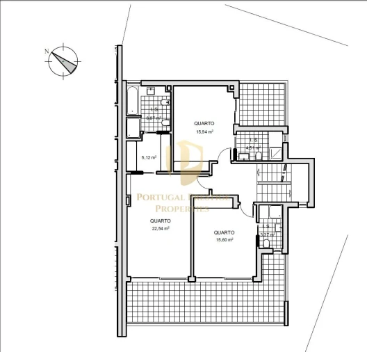 Moradia T3 para Venda em Santa Barbara de Nexe Foto 20