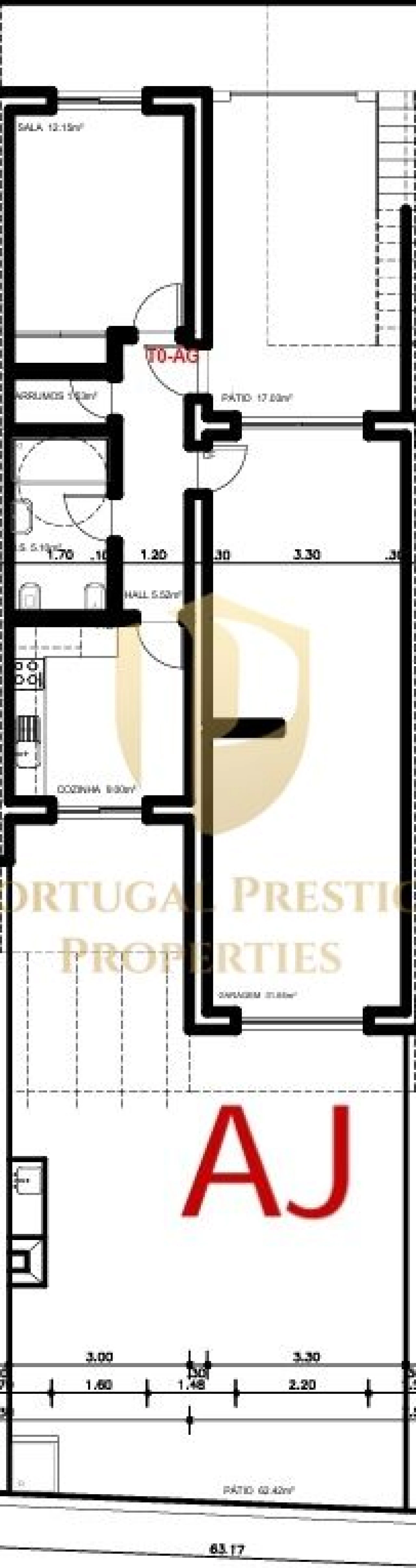 Apartamento T0 para Venda em Vila Nova de Cacela Foto 8