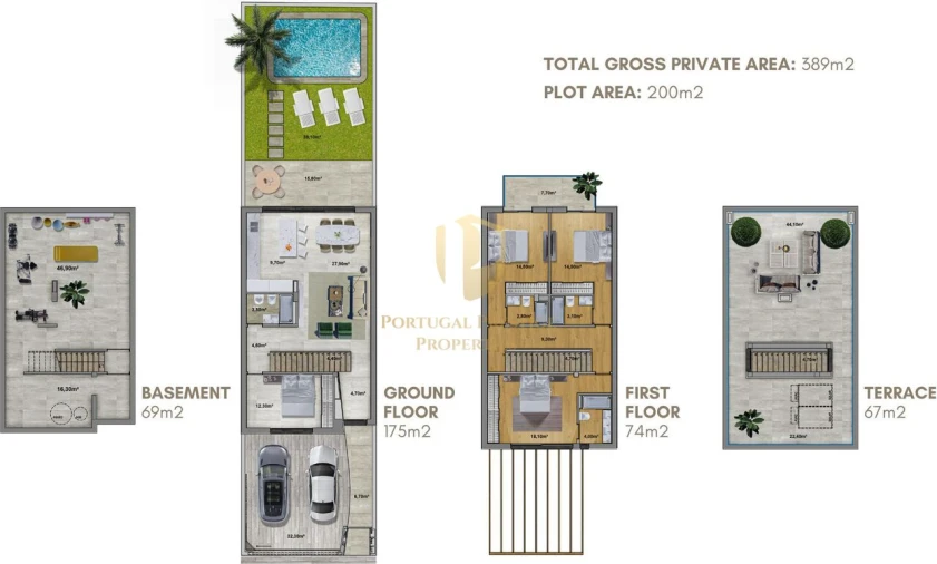 Moradia T4 para Venda em Montenegro Foto 29