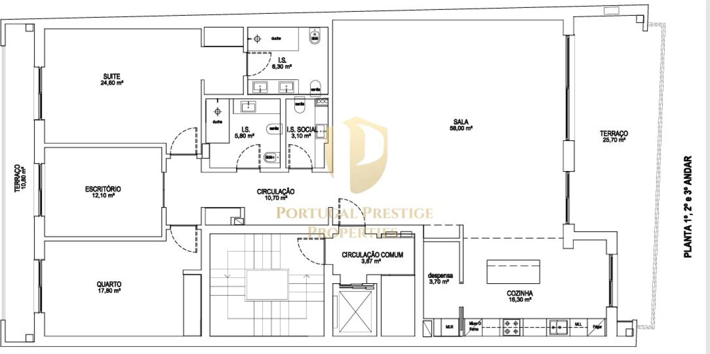 Apartamento T3 para Venda em Olhão Foto 53