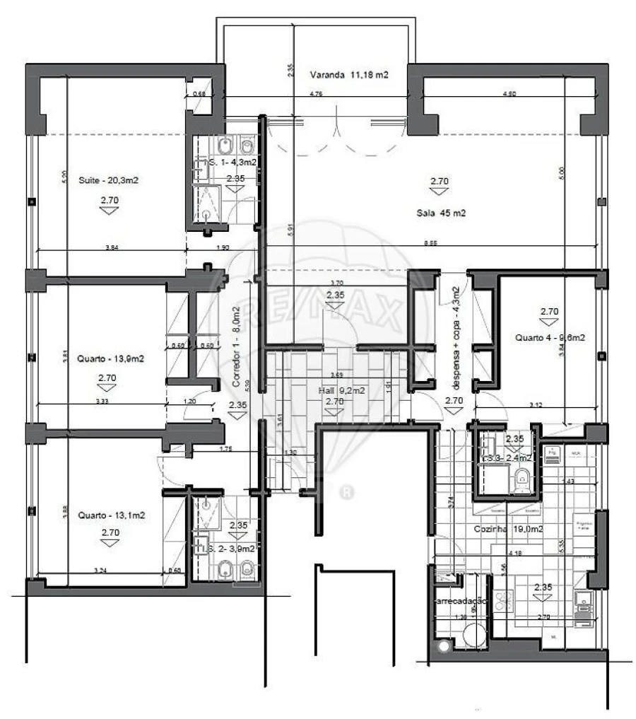 Apartamento T4 para Venda em Alvalade Foto 26