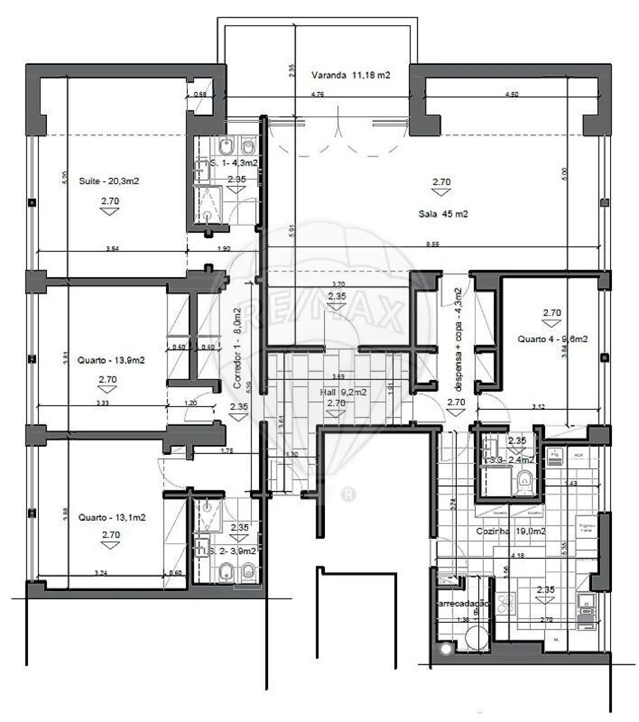 Apartamento T4 para Venda em Alvalade Foto 26
