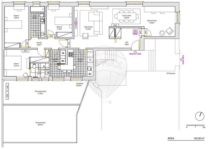 Apartamento T3 para Venda em Alvalade Foto 44