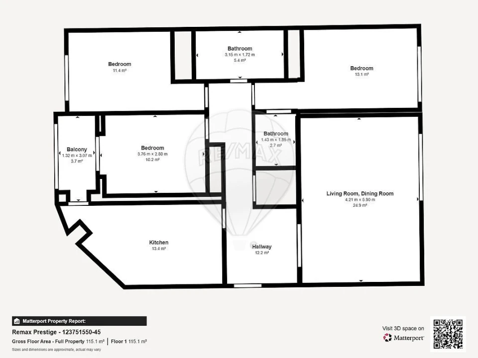 Apartamento T3 para Venda em São Francisco Foto 27