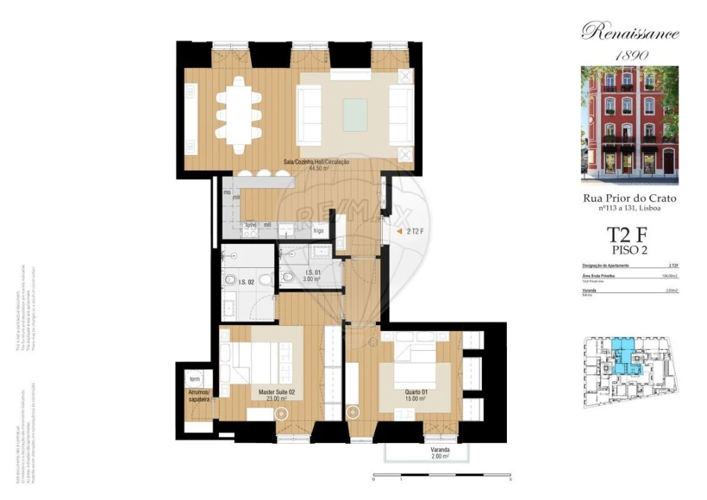 Apartamento T2 para Venda em Estrela Foto 2