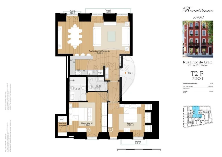 Apartamento T2 para Venda em Estrela Foto 3