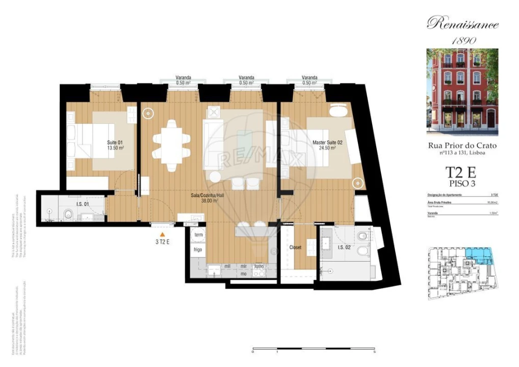 Apartamento T2 para Venda em Estrela Foto 3