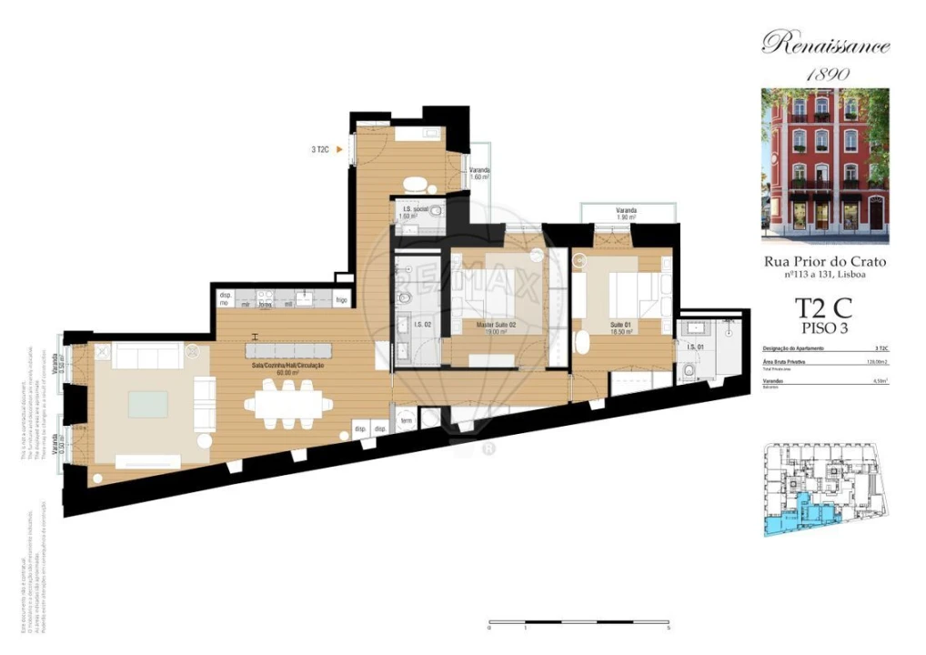 Apartamento T2 para Venda em Estrela Foto 3