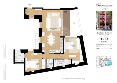 Apartamento T2 para Venda em Estrela