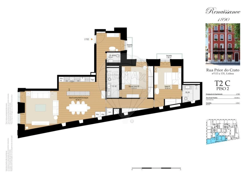 Apartamento T2 para Venda em Estrela Foto 3